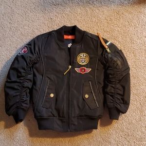 LIKE NEW Roca wear bomber size 5/6